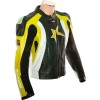 RTX Pro Evolution Yellow Motorcycle Leather Suit